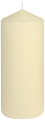 Stumpenkerzen  1 Stück Ø  60mm Höhe: 150mm Farbe: 030 champagner