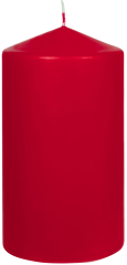 Stumpenkerzen  1 Stück Ø  70mm Höhe: 130mm Farbe: 250 burgund