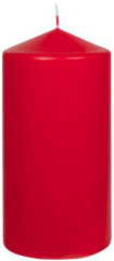 Stumpenkerzen  1 Stück Ø  70mm Höhe: 150mm Farbe: 210 rot