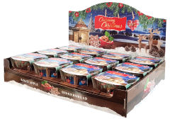 Duftkerzen im Glas Charming Christmas 1 Stück Ø  90mm Höhe: 85mm  