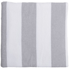 Liegetuch 70 x 200 cm, grey/white