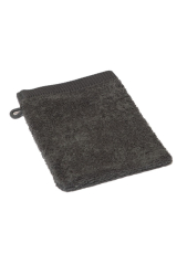 Waschhandschuh 16 x 21 cm anthracite